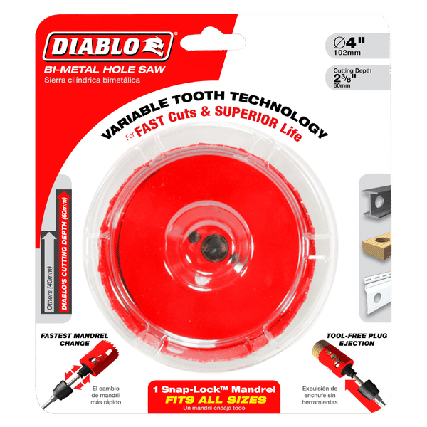 Diablo 3-5/8" Bi-Metal Hole Saw