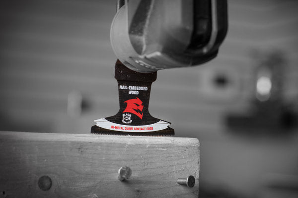 Diablo 2-1/2" Demo Demon Universal Fit Bi-Metal Oscillating Blades for Clean Wood - 3/Pack