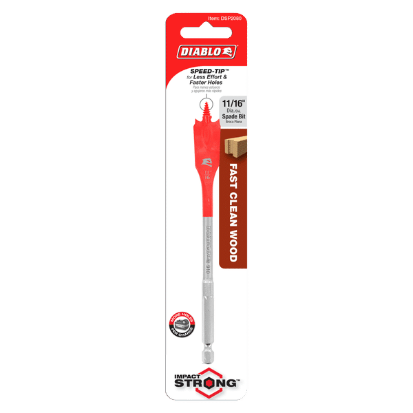 Diablo 11/16" x 6" SPEEDemon Spade Bit for Wood