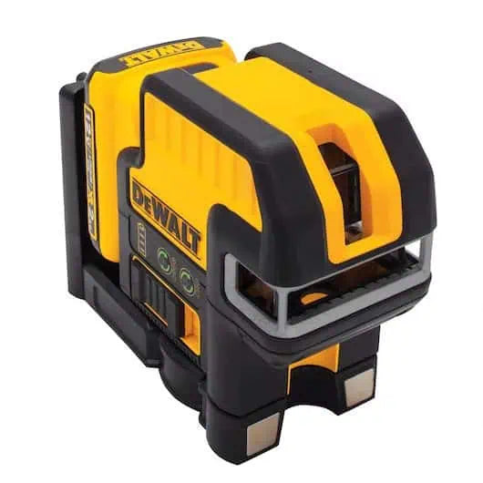 DeWalt 12V MAX* 5 Spot-Cross Line Green Laser