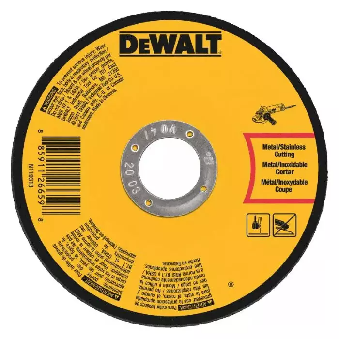 DeWalt 7" x 1/4" High-Performance Fast Metal Grinding Wheel