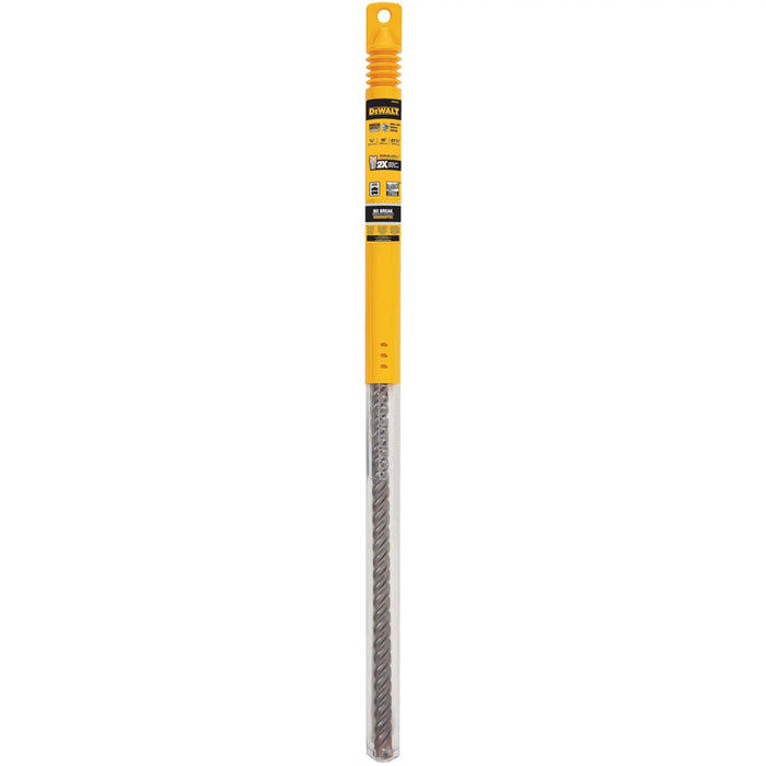DeWalt ELITE SERIES 5/8" x 16" x 21-1/2" 4-Cutter SDS MAX Rotary Hammer Drill Bit