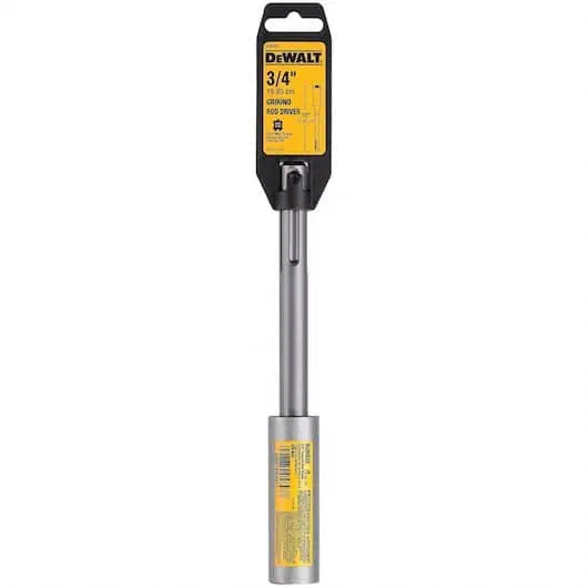 DeWalt 3/4" Ground Rod Driver, SDS Max Shank