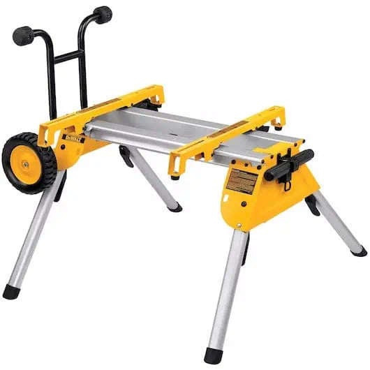 DeWalt 33 lbs Rolling Table Saw Stand with Quick Connect Stand Bracket Power Bolt And Tool