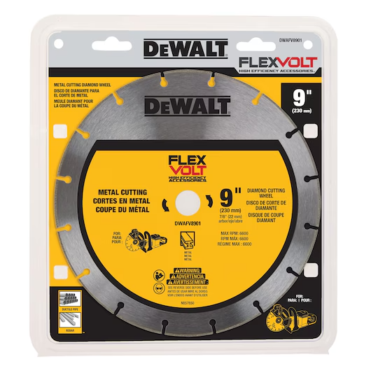 DeWalt FLEXVOLT® 9" Metal Cutting Diamond Wheel