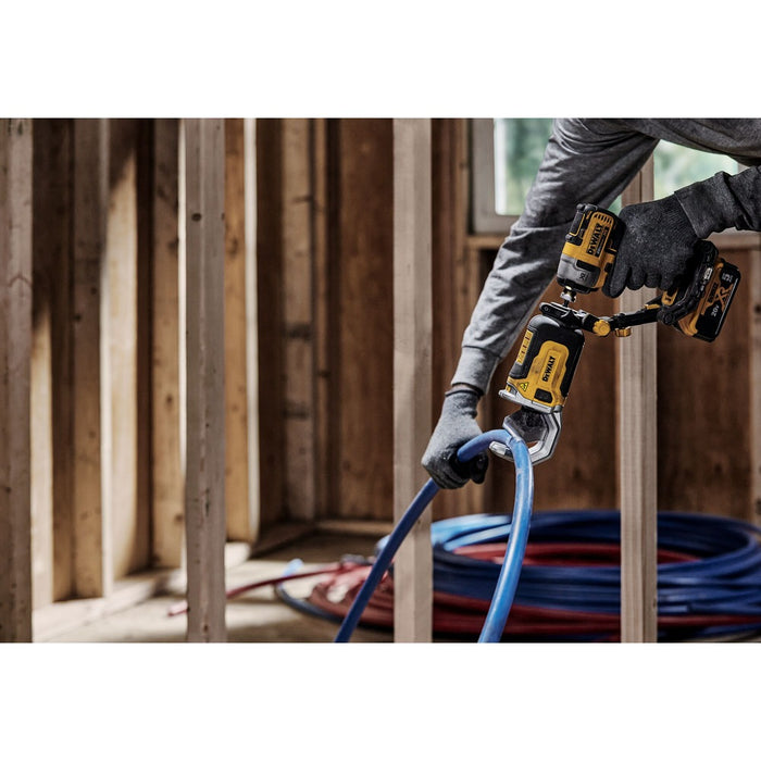 DeWalt IMPACT CONNECT 2" PVC/PEX Pipe Cutter Attachment