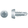 Intercorp #6 x 7/16" Phillips Pan Head Framing Type 2 Self-Drilling Screws, Zinc - 10000 Qty