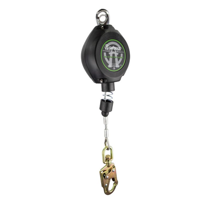 さぶたろう Safewaze FS-FSP1211-G 11 ft Cable Class A Self-Retracting Lifeline