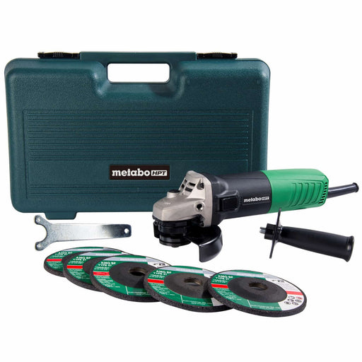Hitachi 4-1/2 inch angle grinder kit