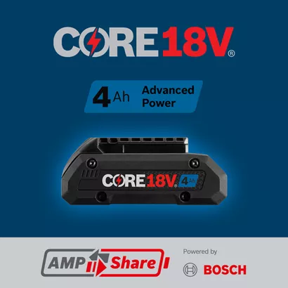 Bosch 18V CORE18V Lithium-Ion 4.0Ah High Performance Battery