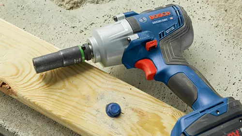 Bosch 18V Brushless 1/2" Mid-Torque Impact Wrench with Friction Ring, (Bare Tool)