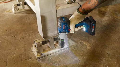 Bosch 18V Brushless 1/2" Mid-Torque Impact Wrench with Friction Ring, (Bare Tool)