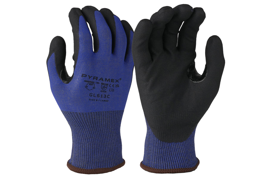 Pyramex Micro-Foam Nitrile A4 Cut Level Gloves - 2XL
