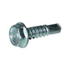 Intercorp #12 x 2" Unslotted Indented Hex Washer Head Self Drilling Screws with Bonded NEO-EPDM Washer, #5 Point, Strong Shield - 2000 Qty