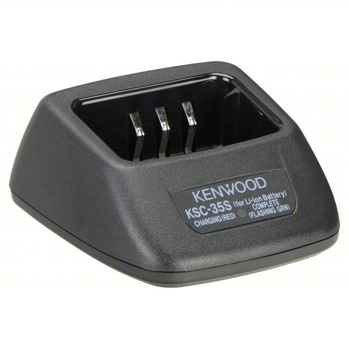 Kenwood Fast Rate Single Unit Charger for Lithium-Ion Battery - Black