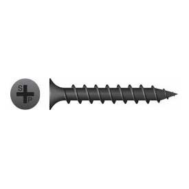 Intercorp #10 x 1-1/2" Phillips Bugle Head S-Point Laminating Drywall Screws, Phosphate Coated - 5000 Qty