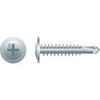 Intercorp #8 x 3/4" Phillips Modified Truss Head Type 2 Self-Drilling Screws, Zinc-Plated - 8000 Qty