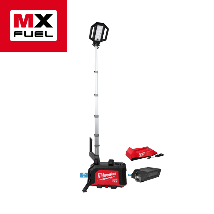 Milwaukee MX FUEL ROCKET 20" Dual Power Compact Tower Light