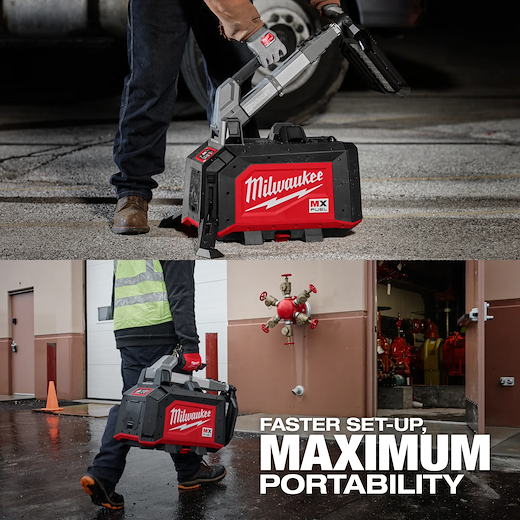 Milwaukee MX FUEL ROCKET 20" Dual Power Compact Tower Light