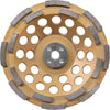 Makita 7" Double Row Low Vibration Diamond Cup Wheel