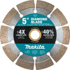 Makita 5" Segmented Rim Diamond Blade