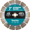 Makita 7" Segmented Rim Diamond Blade