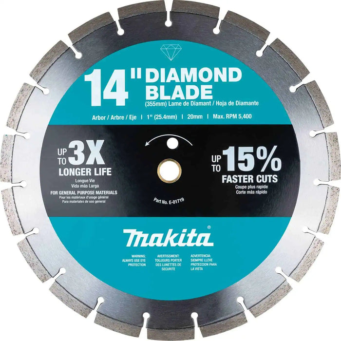 Makita 14" Segmented Rim Diamond Blade