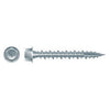 Intercorp #10-14 x 1-1/2" PoleGripper Unslotted Indented Hi-Hex Washer Head Roofing Screws with Shoulder, Strong-Shield Coated - 3000 Qty