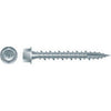 Intercorp #9-15 x 1" PoleGripper Unslotted Indented Hi-Hex Washer Head Roofing Screws with Shoulder, Strong-Shield Coated - 7000 Qty