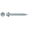 Intercorp #9-15 x 2-1/2" PoleGripper Unslotted Indented Hi-Hex Washer Head Roofing Screws with Shoulder and EPDM Bonded Washer, 304 Stainless Steel - 1500 Qty