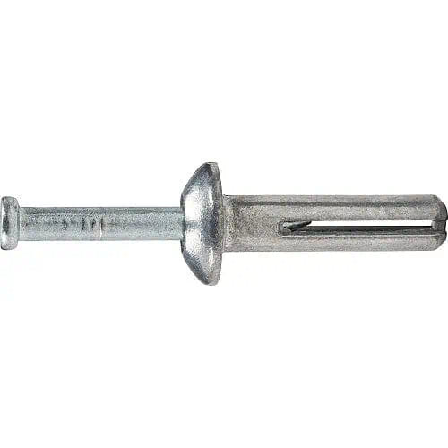DeWalt ZAMAC NAILIN‚® 3/16" x 7/8" Mushroom Head Hammer Drive Nail Anchor - 1000 Qty