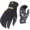 Radians Padded Vibration Goatskin Palm Performance Gloves - M