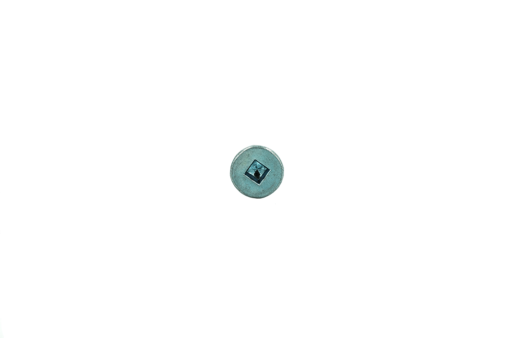 Muro M5 X 32 Mm (#12 X 1-1/4") Self Tapping Thread Screw, #2 Square Drive, Self Drilling Screw Tip, Bright Zinc Coating - 2400 Pcs