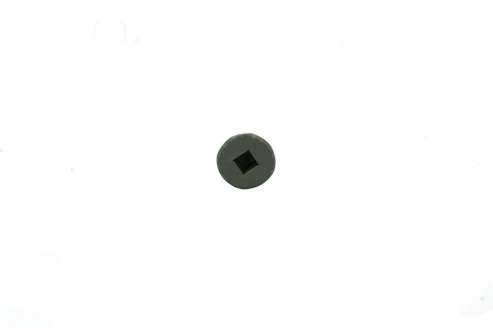 Muro M6 X 45 Mm (#14 X 1-3/4") Self Tapping Thread Screw, #3 Square Drive, Self Drilling Screw Tip, Epoxy Shield Guard Coating, Gray Coil - 1800 Pcs