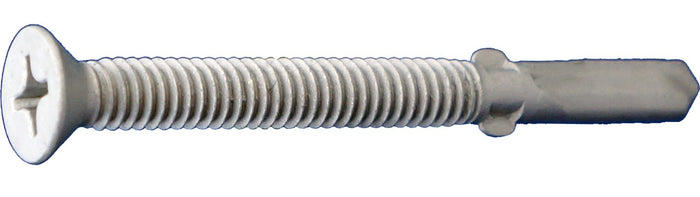 Daggerz 1/4"-20" x 3-3/4" Phillips Flat Head Self Drill Screws with Wings - 500 Qty