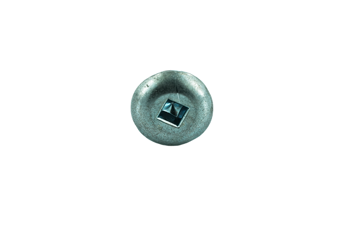 Muro #10 X 1-1/4" Fine Thread Screw, Lock Head, #2 Square Drive, Self Drilling Screw Tip, Bright Zinc Coating - 2000 Pcs