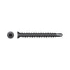 Intercorp #7 x 1" Square Drive Trim Head Type 2 Self-Drilling Screws, Phosphate - 10000 Qty