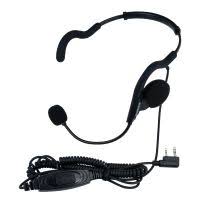 Kenwood Double-Pin Behind-the-Head Headset with Boom Microphone
