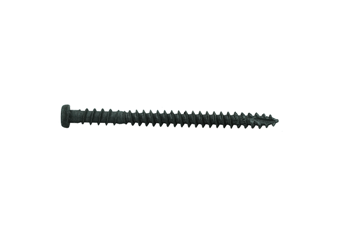 Muro #10 x 2-1/2" Coarse Thread Screw, Trim Head, Torx 20 Drive, Sharp Point Screw Tip, Ceramic Coating, Gray Coil - 900 Pcs