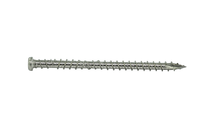 Muro #10 x 3" Coarse Thread Composite Screw, Trim Head, Torx 20 Drive, Type 17 Screw Tip, 316 Stainless Steel - 900 Pcs