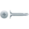 Intercorp #10-24 x 1-1/4" Phillips Wafer Head Type 3 Self-Drilling Screws, Zinc-Plated - 3000 Qty