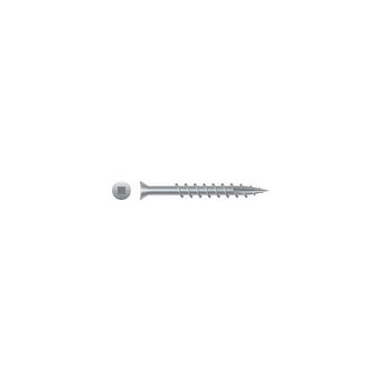 Intercorp #7 x 3" Square Trim Head Coarse Thread Type 17 Wood Screws, 305 Stainless Steel - 2000 Qty