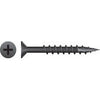 Intercorp #8 x 1-3/4" Phillips Flat Head Nibs Particle Type 17 Board Screws, Black Oxide - 4000 Qty