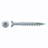 Intercorp #8 x 1-1/4" Square Drive Flat Head Nibs Type 17 Particle Board Screws, Zinc - 8000 Qty