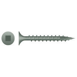 Intercorp #8 x 2-1/2" Square Bugle Head Coarse Thread Type 17 Deck Screws, WAR - 2500 Qty