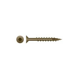 Intercorp #8 x 1-1/4" Star Flat Head Nibs Coarse Thread Type 17 Deck Screws, WAR - 8000 Qty