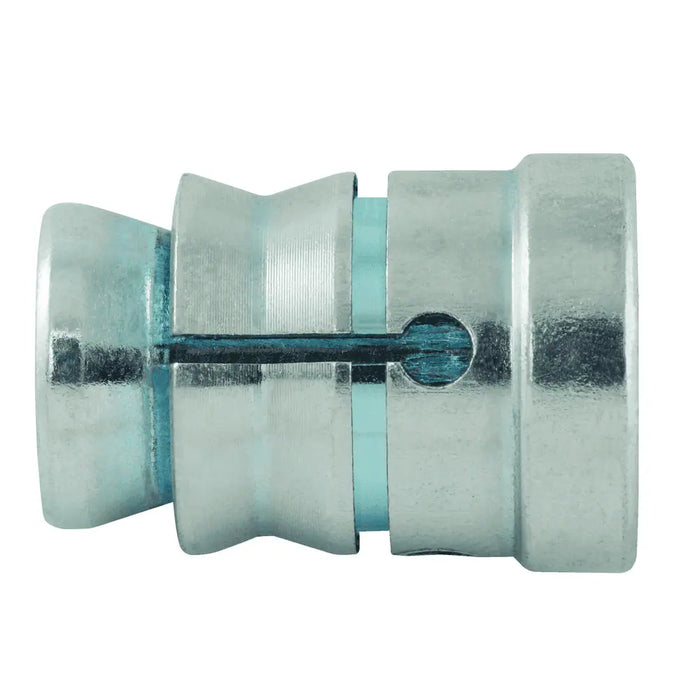 DeWalt MINI-UNDERCUT+ internally threaded undercut anchors, 3/8 in. x 3/4 in., 100-count box, shown with bold ‘50% Off’ promotional badge.
