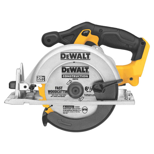 DeWalt DCS391B 20V MAX 6-1/2" Cordless Circular Saw with Magnesium Shoe and Brake – Tool Only