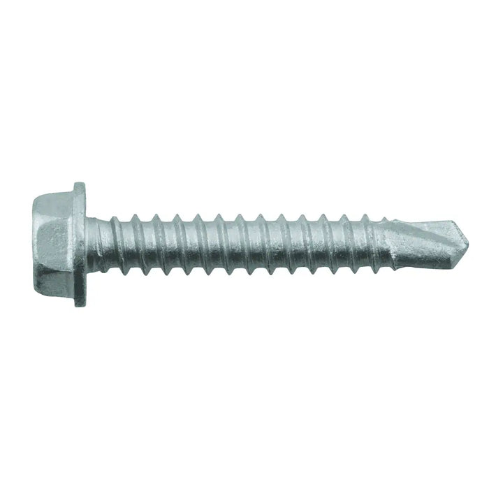 ELCO BI-FLEX self-drilling screws, 8-18 x 1 in., 2-point hex washer head, bulk pack of 1,900, now 50% off.