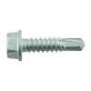 ELCO DRIL-FLEX‚® 1/4-14" x 1" 3-Point Hex Washer Head Self Drill Screw - 100 Qty